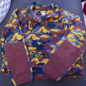 Camo north face Sherpa